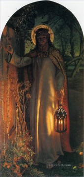  mundo Pintura - La luz del mundo El británico William Holman Hunt